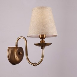Apliques de pared con luz descendente, tradicionales, clásicos, galvanizados, con protección ocular.