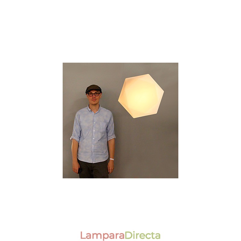 Luz de cúpula de cristal de diamante blanco creativo que absorbe