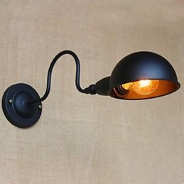 Mesilla de noche retro negra de alta calidad con personalidad para dormitorio, estudio, que gira alrededor de la pared decorativa del pasillo.
