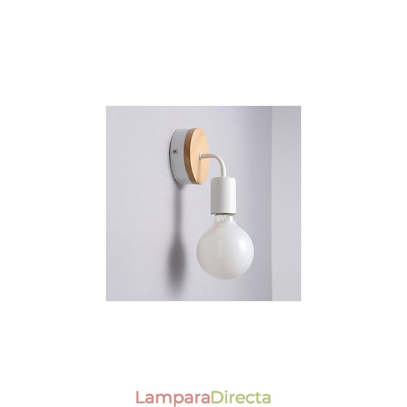 Pintura novedosa contemporánea moderna para apliques de pared con luz ambiental.