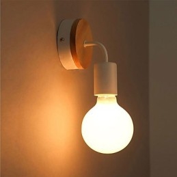 Pintura novedosa contemporánea moderna para apliques de pared con luz ambiental.