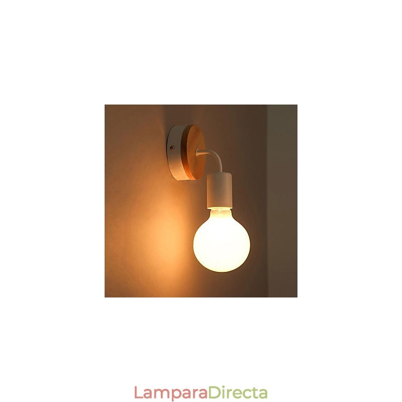Pintura novedosa contemporánea moderna para apliques de pared con luz ambiental.