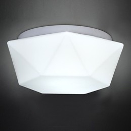 Luz de cúpula de cristal de diamante blanco creativo que absorbe