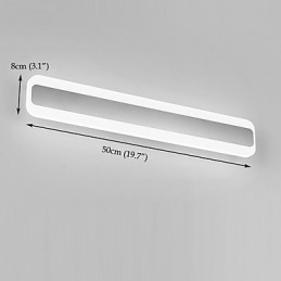 Lámpara de espejo de baño de alta calidad y larga duración, luz de pared