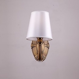 Apliques de pared con luz descendente, tradicionales, clásicos, galvanizados, con protección ocular