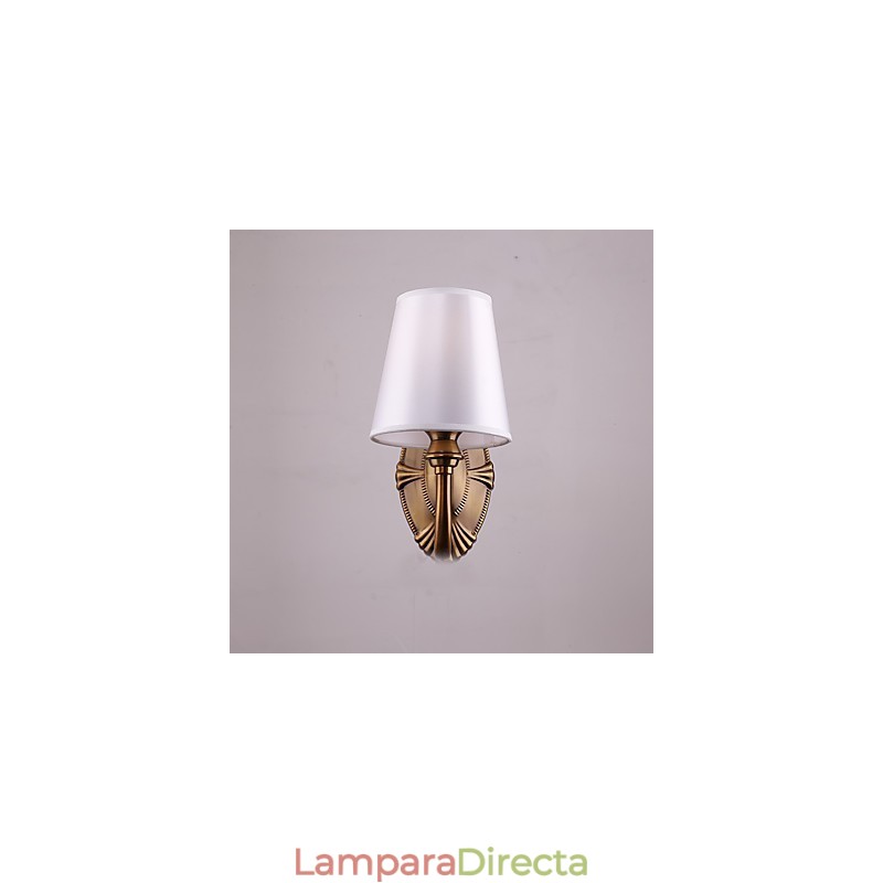 Apliques de pared con luz descendente, tradicionales, clásicos, galvanizados, con protección ocular