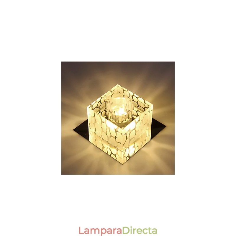 Lámpara de cristal SMD CreativeTube Spotlight Absorb Dome Light