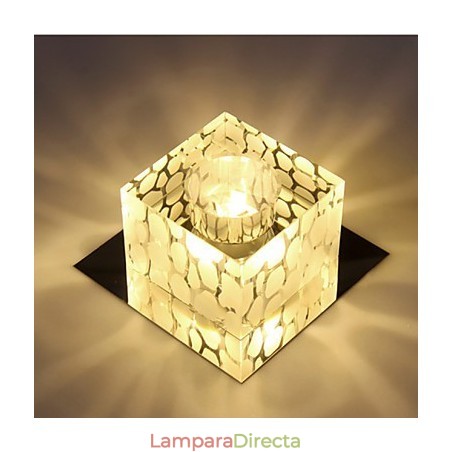 Lámpara de cristal SMD CreativeTube Spotlight Absorb Dome Light Lámpara de cristal SMD CreativeTube Spotlight Absorb Dome Light