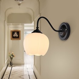 Apliques de pared con luz descendente para protección ocular con pintura contemporánea moderna