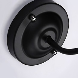 Apliques de pared con luz descendente para protección ocular con pintura contemporánea moderna