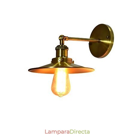 Aplique de pared rústico de latón clásico tradicional para iluminación empotrada. Aplique de pared rústico de latón clásico tradicional para iluminación empotrada.