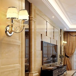 Apliques de pared con luz ambiental, modernos y contemporáneos, con acabado galvanizado, para protección ocular.