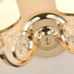Apliques de pared con luz ambiental, modernos y contemporáneos, con acabado galvanizado, para protección ocular.