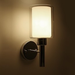 Apliques de pared con luz ambiental y protección ocular con pintura contemporánea moderna