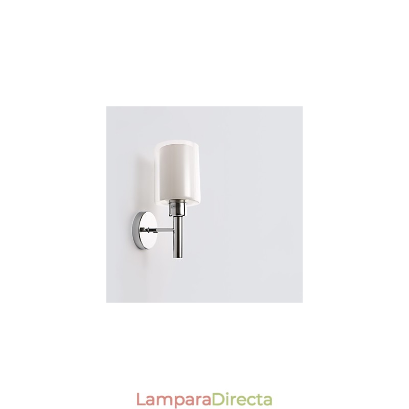 Apliques de pared con luz ambiental y protección ocular con pintura contemporánea moderna