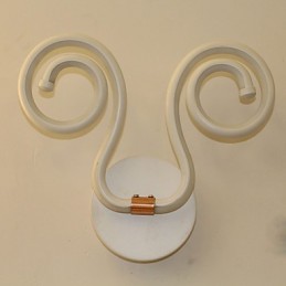 Lámpara de pared de aluminio moderna y sencilla, lámparas creativas para pasillos y mesitas de noche.