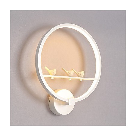 Apliques de pared con luz ambiental moderna y contemporánea integrada para estilo mini. Apliques de pared con luz ambiental moderna y contemporánea integrada para estilo mini.
