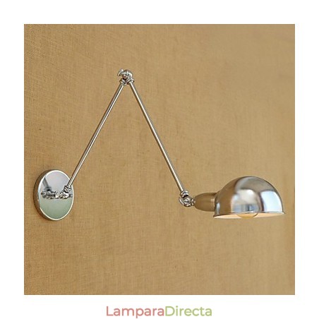 Lámpara de brazo oscilante con protección ocular, moderna, contemporánea, retro, galvanizada, luz ambiental. Lámpara de brazo oscilante con protección ocular, moderna, contemporánea, retro, galvanizada, luz ambiental.
