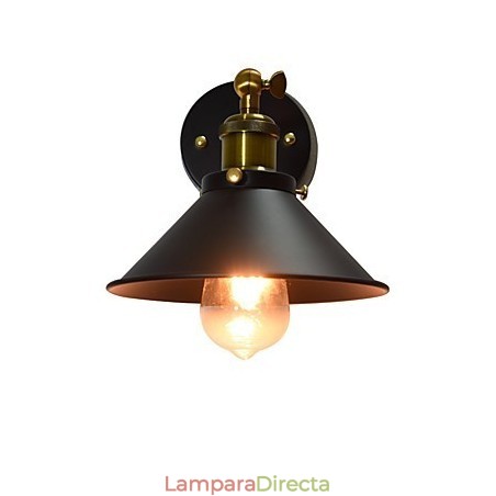 Lámpara de pared de hierro de una sola pared pintada, lámpara de sable de luz negra tonta en la pared Lámpara de pared de hierro de una sola pared pintada, lámpara de sable de luz negra tonta en la pared