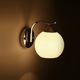 Apliques de pared con luz ambiental y protección ocular con pintura contemporánea moderna