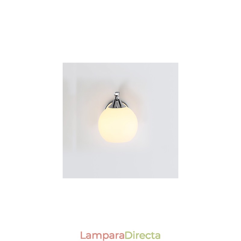 Apliques de pared con luz ambiental y protección ocular con pintura contemporánea moderna