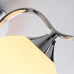 Apliques de pared con luz ambiental y protección ocular con pintura contemporánea moderna