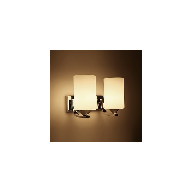 Pintura contemporánea moderna para apliques de pared con luz ambiental.