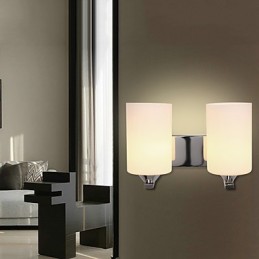 Pintura contemporánea moderna para apliques de pared con luz ambiental.