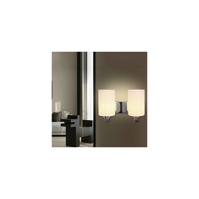 Pintura contemporánea moderna para apliques de pared con luz ambiental.