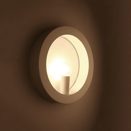 Apliques de pared con luz ambiental de estilo mini con pintura contemporánea moderna