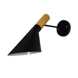 Aplique de pared con pintura clásica tradicional de estilo rústico para iluminación empotrada.