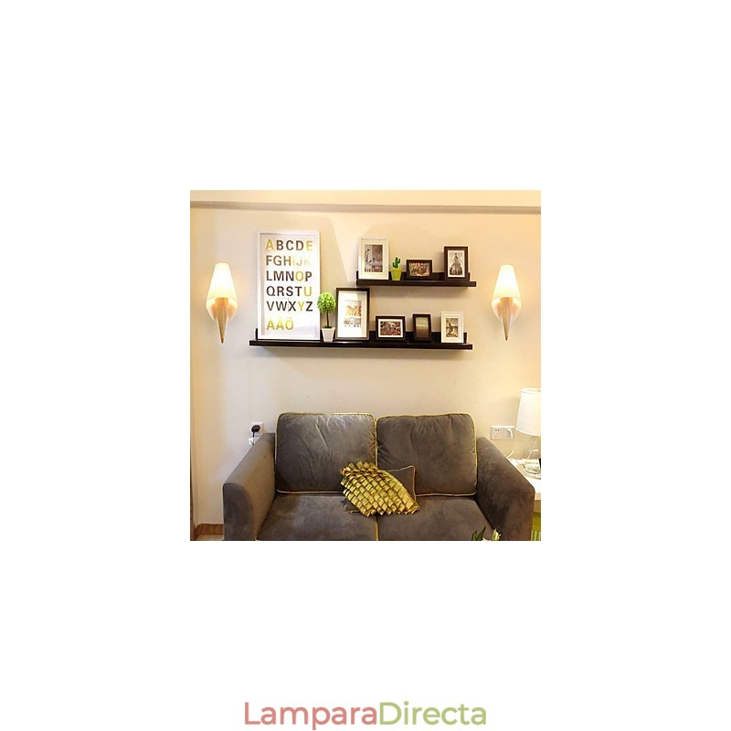 Aplique de pared clásico tradicional estilo campestre retro