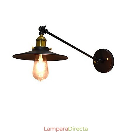 Lámpara de pared de hierro Buzz Wall Lámpara de sable de luz negro tonto en la pared Lámpara de pared de hierro Buzz Wall Lámpara de sable de luz negro tonto en la pared