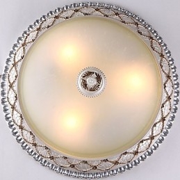Lámpara de cúpula de resina de tipo europeo con luz de cúpula absorbente.