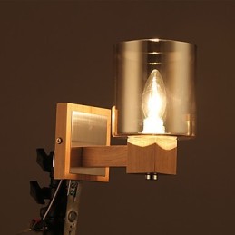 Lámpara de pared de vidrio moderna contemporánea Otros Característica para estilo mini Luz ambiental Apliques de pared Luz de pared