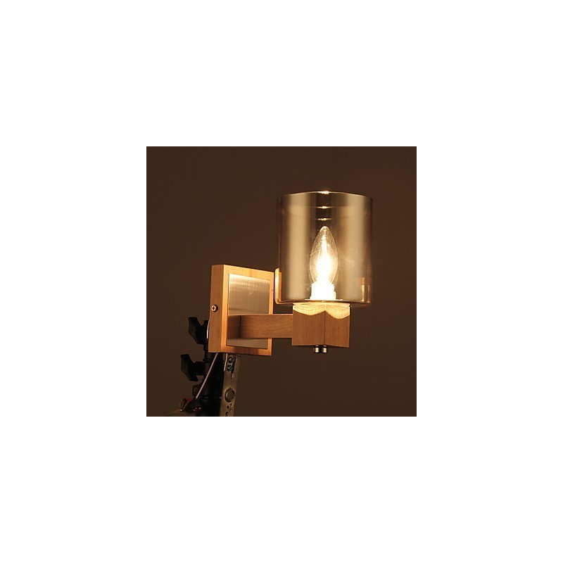 Lámpara de pared de vidrio moderna contemporánea Otros Característica para estilo mini Luz ambiental Apliques de pared Luz de pared