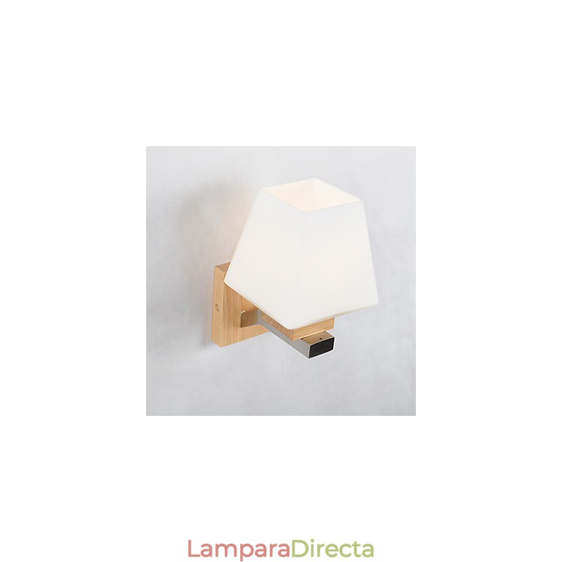 Apliques de pared modernos y contemporáneos para iluminación ascendente.