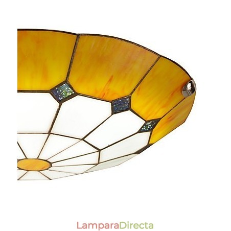 Lámpara de techo de estilo mediterráneo, lámpara romántica, diámetro 50 cm. Lámpara de techo de estilo mediterráneo, lámpara romántica, diámetro 50 cm.