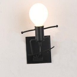 Moderno, contemporáneo, tradicional, clásico, rústico, cabaña, novedad, pintura, característica para apliques de pared con luz descendente, luz de pared