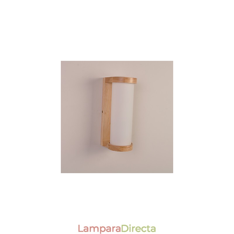 Pintura campestre contemporánea moderna para apliques de pared con luz ambiental.