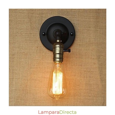 Aplique de pared con luz ambiental de brazo oscilante estilo mini con pintura retro Aplique de pared con luz ambiental de brazo oscilante estilo mini con pintura retro
