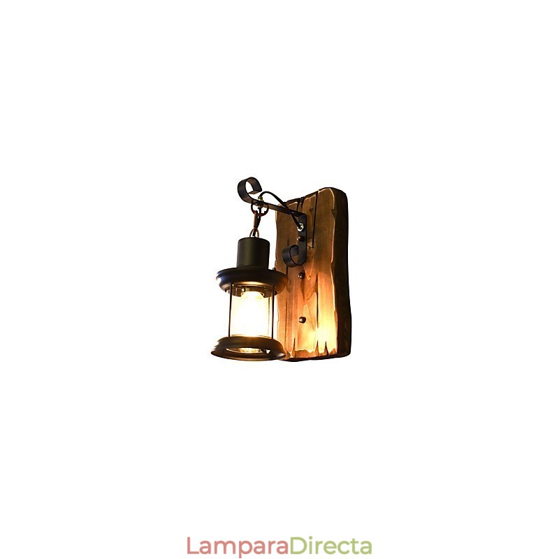 Lámpara de pared con pintura clásica tradicional rústica tipo cabaña para luces de pared empotradas.