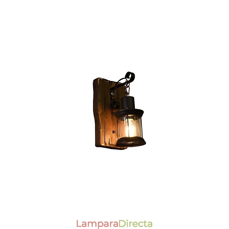 Lámpara de pared con pintura clásica tradicional rústica tipo cabaña para luces de pared empotradas.