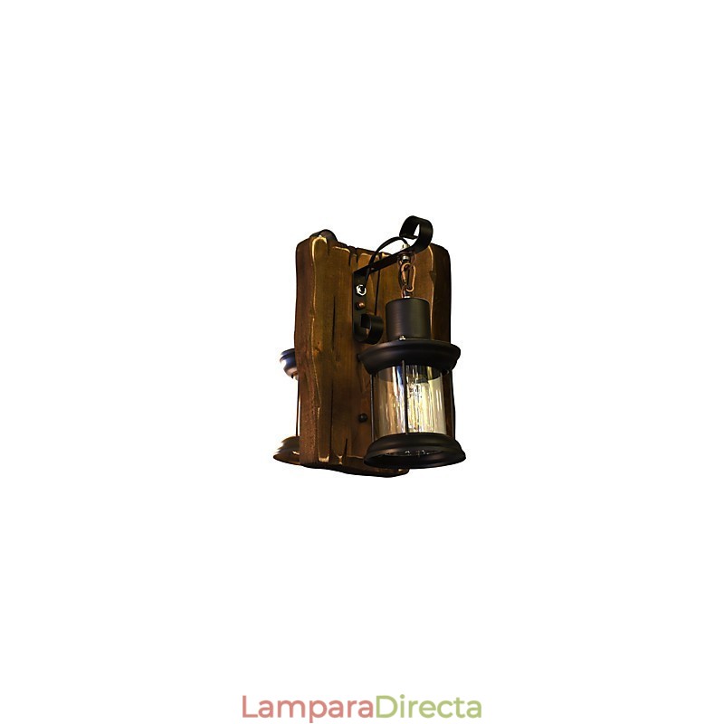 Lámpara de pared con pintura clásica tradicional rústica tipo cabaña para luces de pared empotradas.