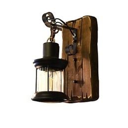 Lámpara de pared con pintura clásica tradicional rústica tipo cabaña para luces de pared empotradas.