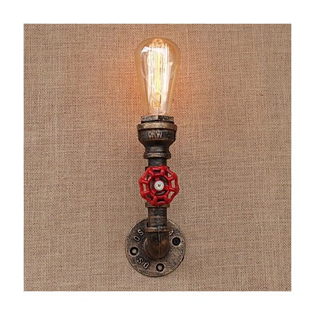 Aplique de pared con luz ambiental estilo mini con pintura retro campestre Aplique de pared con luz ambiental estilo mini con pintura retro campestre