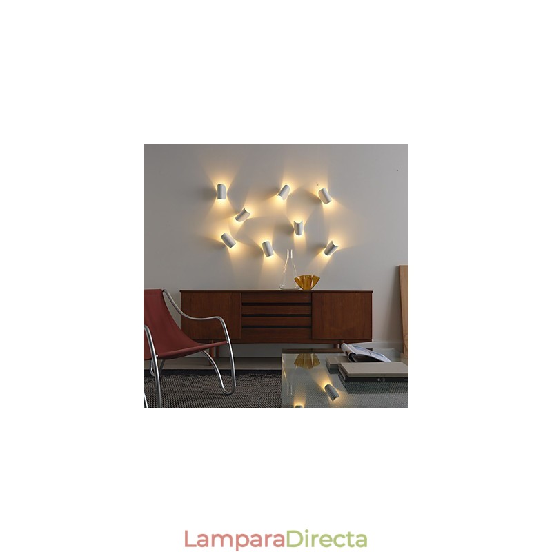 Apliques de pared con luz ambiental de estilo mini, lámpara de pared con personalidad, pintura contemporánea moderna