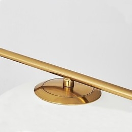 Apliques de pared con luz ambiental moderna y contemporánea en oro rosa