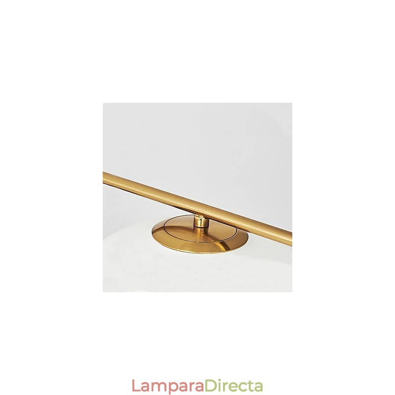 Apliques de pared con luz ambiental moderna y contemporánea en oro rosa