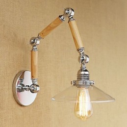 Característica galvanizada retro del país para la protección ocular del brazo oscilante Luces del brazo oscilante